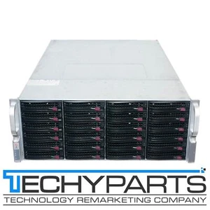 Supermicro CSE-847BE1C-R1K28LPB 4U 36-Bay Chassis 2x1280W BPN-SAS3-846EL1 NVMe - Picture 1 of 4