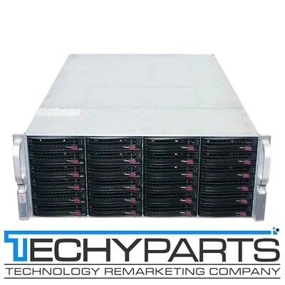 Supermicro CSE-847BE1C-R1K28LPB 4U 36-Bay Chassis 2x1280W BPN-SAS3-846EL1 NVMe - Image 1 of 4