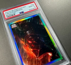 (PSA 10) 2023 Star Wars Galaxy #100, “Forced In Darkness” Refractor - Picture 1 of 3