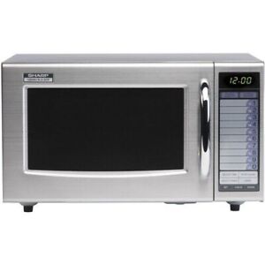 Sharp R21AT Medium Duty Programmable Microwave Oven - (Boxed New)