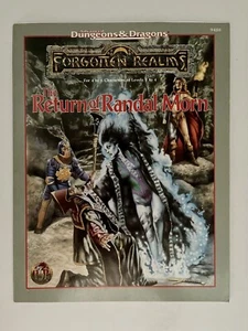 Advanced Dungeons & Dragons Forgotten Realms The Return Of Randal Morn TSR 9488 - Picture 1 of 3