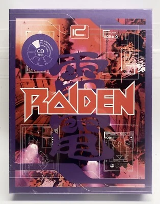 1994 RAIDEN Windows PC Big Box DOS Computer Game - FACTORY SEALED Rare! Fabtek - Image 1 of 3