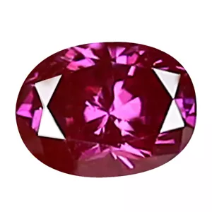 0.07 ct Grand looking Oval Cut (3 x 2 mm) SI Clarity Purplish Pink Diamond Stone - Picture 1 of 1
