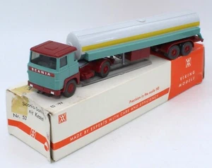 Wiking n.53 Scania autoarticolato con rimorchio caldaia "Frigen" confezione originale 1:87 - Foto 1 di 6