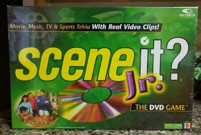 "NEW IN BOX" Scene it? Jr. Version DVD Game 2007 Version Board Game Junior - Image 1 of 3