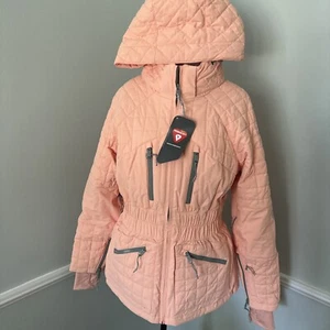 Free People Movement All Prepped Ski Jacket XS Peach Winter Coat NWT $428 - Picture 1 of 10