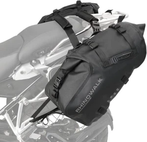 Rhinowalk Motorcycle Saddle Bags Waterproof Anti-Vibration Motor Side Bags Shoul - Picture 1 of 8
