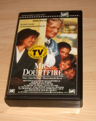 VHS Film - Mrs. Doubtfire - Robin Williams - Komödie - Videokassette - Bild 1 von 2