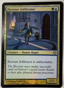 Jhessian Infiltrator Shards Of Alara Ed. MTG Magic The Gathering - NM Foil - Picture 1 of 2