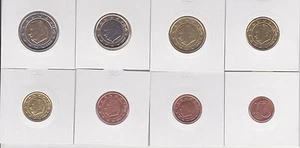 Belgien Kursmünzsatz 1 Cent - 2 Euro Stempelglanz(Wählen Sie zwischen1999 -2001) - Bild 1 von 1