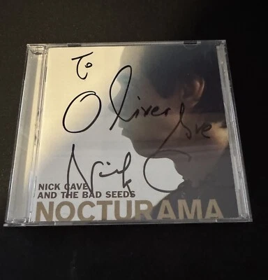 NICK CAVE - original signiertes CD-Booklet Autogramm signed - Bild 1 von 2