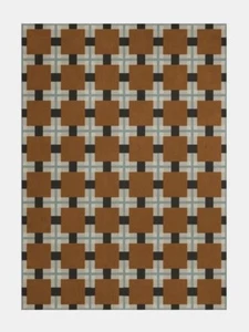 Ochre Fields Hand-Tufted Custom Wool Area Rug Carpet for Bedroom Aesthetics Rugs - Picture 1 of 3