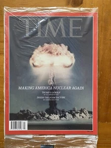 Time Magazine 2018 Don Trump Gamble Making America Nuclear Again Doom NEW SEALED - Picture 1 of 1
