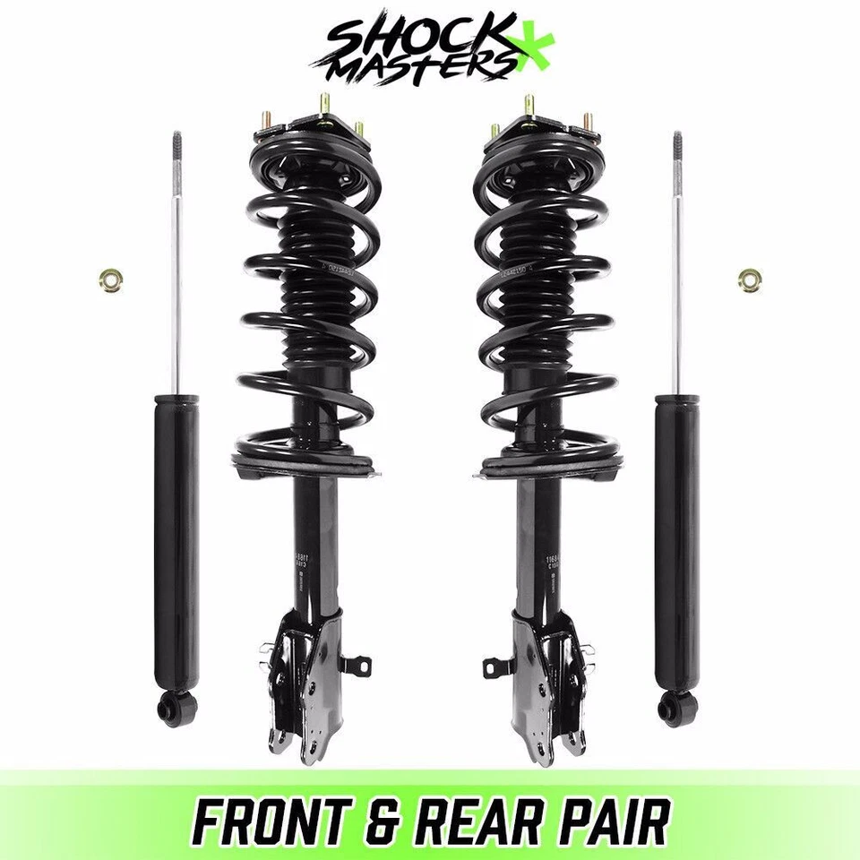 Front Complete Struts w/ Springs Rear shocks for 2007-2012 Mazda CX-7 - Imagem 1 de 4