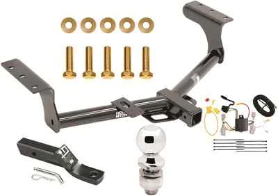 Trailer Tow Hitch For 06-12 Toyota RAV4 Complete PKG w/ Wiring and 2" Ball - Image 1 of 4