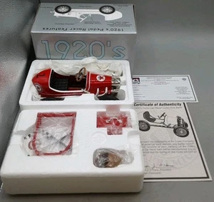 Raro Texaco Crown Premiums 1920 Pedal Car Racer #2 Bank 8028R Nuevo en caja con certificado de autenticidad - Imagen 1 de 5