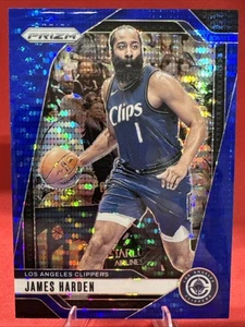 2024-25 Panini Prizm Blue Seismic💥 James Harden💥#rd 62/99🏀Clippers #181 - Foto 1 di 3