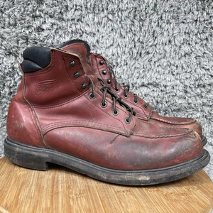 Botas de Colección Red Wing 202 Heritage Work 6" Puntera Sin usar, en caja, Supersuela Para Hombres 13 D Hechas en EE. UU. - Imagen 1 de 10