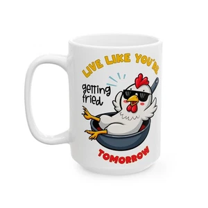 Divertida Taza Cerámica Pollo - Regalo Perfecto para Foodies, Decoración Hogar Cocina, [...] - Imagen 1 de 9