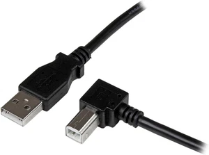 .Com 2M USB 2.0 a to Right Angle B Printer Cable Cord (USBAB2MR) - Picture 1 of 11