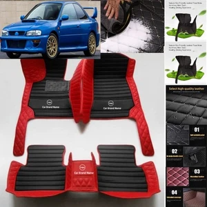 For Subaru Impreza Car Floor Mats Custom Luxury Waterproof Auto Liners Carpets - Imagen 1 de 33