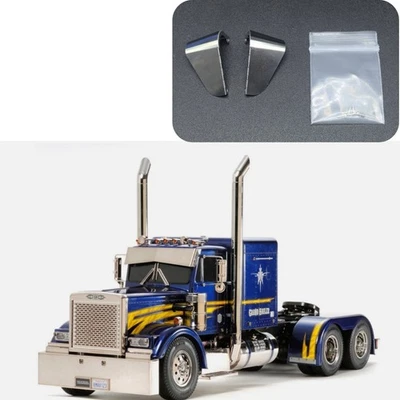 Air Filter Windshield for Tamiya 1/14 RC Truck King Hauler 56301 56344 DIY Parts - Image 1 of 4