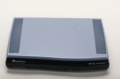 AudioCodes MP112/2FX/3AC IP Gateway MediaPack Analógico VoIP MP112/2S/SIP - Justo Foto 1 de 4