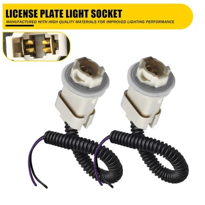 License Plate Light Socket Wiring Harness Pigtail For Ford Explorer Excursion - Image 1 of 4