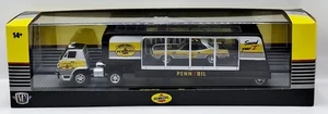 M2 Auto Haulers Pennzoil 70 Dodge L600 DOE & 71 Plymouth Cuda 440 R83 1/64 NEW - Picture 1 of 10