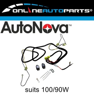H4 Halogen Head Lamp Front Light 100W 90W Universal Wiring Harness relay Kit H 4 - Picture 1 of 7