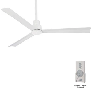 Simple - Outdoor Ceiling Fan in Transitional Style - 12.75 inches tall by 52 - Picture 1 of 13