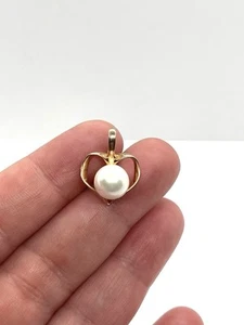 Ciondolo amore cuore placcato argento 925 e oro rosa - Foto 1 di 3