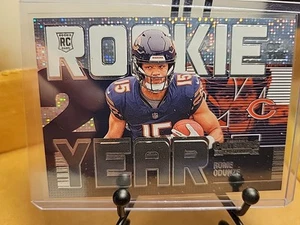 2024  Contenders Rome Odunze Rookie of the Year No. 10 Sparkle Bears RC  - Picture 1 of 2
