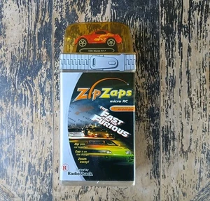 ZipZaps RC CAR Fast & Furious 1995 Mazda RX-7 "Orange Julius" RadioShack - Picture 1 of 9