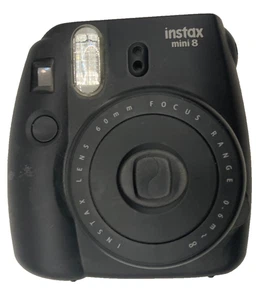 Fujifilm, Instax Mini 8, Instant Camera, Black, Free Post - Picture 1 of 9