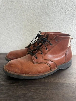 Danner FOREST HEIGHTS OLMSTED Tan Leather Work Laced Ankle Boots Mens Sz 10 EE - Image 1 of 4