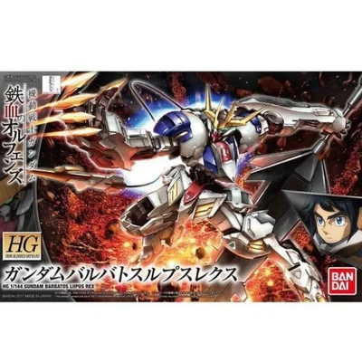 Bandai Hobby Iron-Blooded Orphans IBO Gundam Barbatos Lupus Rex HG 1/144 USA - Image 1 of 4