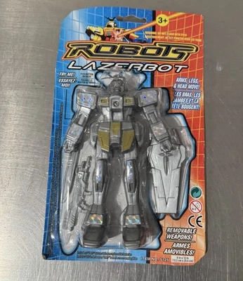 Robots Lazerbot Gundam KO de colección de los años 80 sellado de fábrica nuevo stock antiguo Foto 1 de 4