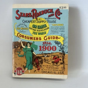 Sears, Rehbock und Co. Herbst 1900 Verbraucherführer Katalog 1970 Vintage Buch - Bild 1 von 7