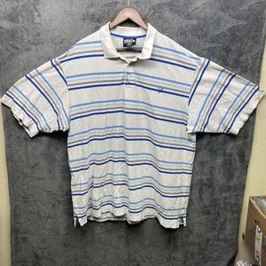 SouthPole Camicia Uomo XXL Piqué Cotone Polo Sp Logo Ricamo Hip Hop y2k - Foto 1 di 13