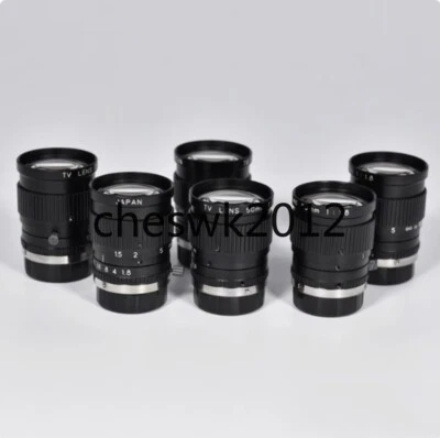 1 PCS U-TRON MV5018 CV-L50 TV LENS 50mm 1： 1.8 Fixed focus lens - Image 1 of 3