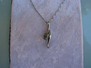 New Sterling Silver Parti Sapphire Pendant (TN043.2) - Picture 1 of 12