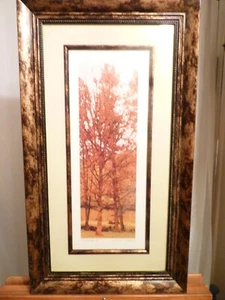 Lakeside II Orange Trees Picture, Signed - Picture 1 of 8
