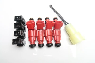 X4 85-87 Toyota Corolla AE86 Inyectores de Combustible Bosch 12 Agujeros ¡Actualización de Repuesto! Foto 1 de 3