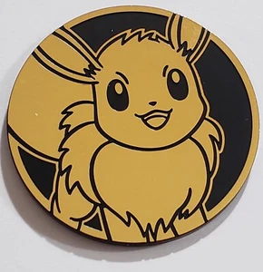 Eevee GRANDE ESPEJO DORADO HOLO Evolución Prismática Pokemon Tarjeta TCG Coleccionista Moneda - Imagen 1 de 3
