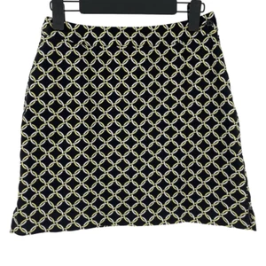 EP Pro Golf Performance Skort integrierte Shorts Taschen Damen 4 schwarz gelb weiß - Bild 1 von 8