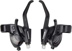 Shimano ST-EF41 EZ Fire Plus STI Set für V-Brakes 3x7 Gang Mountainbike Set - Bild 1 von 6