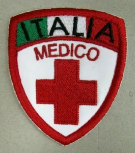 Patch ricamo "COMPONENTE SANITA' " - Ruolo MEDICO - Alta visibilità - (2° Tipo) - Picture 1 of 1