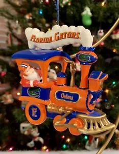 Danbury Mint FLORIDA GATORS Christmas HOLIDAY EXPRESS Zug Ornament: NCAA - Bild 1 von 11