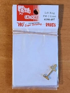 Pennsylvania RR Brass LIFT RINGS for F-M C-Liner Diesel  Cal Scale 190-497 HO - Picture 1 of 2